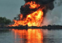 Eleme Gas Pipeline Blast Injures 20; Residents Cite Leak Image accompanying report on a gas pipeline explosion in Eleme, Rivers State