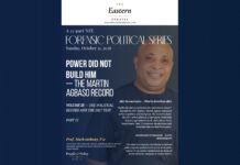 Power Did Not Build Him — The Agbaso Record, Vol. II Part 12